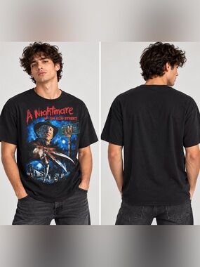 A Nightmare on Elm Street Freddy Krueger Graphic Tee L NWT